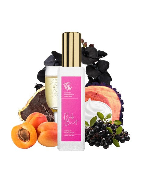 Champagne perfume. Enchanted evening perfume - PINK BRUT | Fantasy Community Perfumes